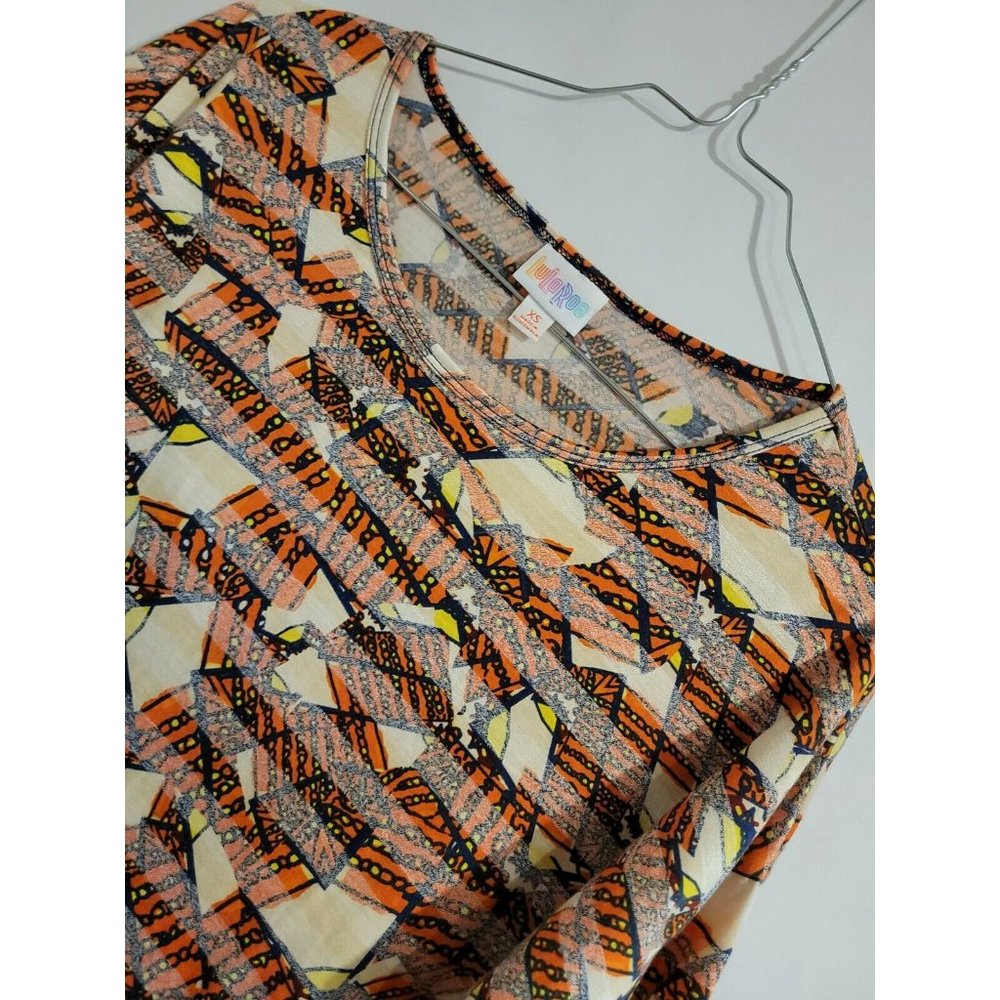 LuLaRoe Women's Irma Short Sleeve Tunic Shirt - XS